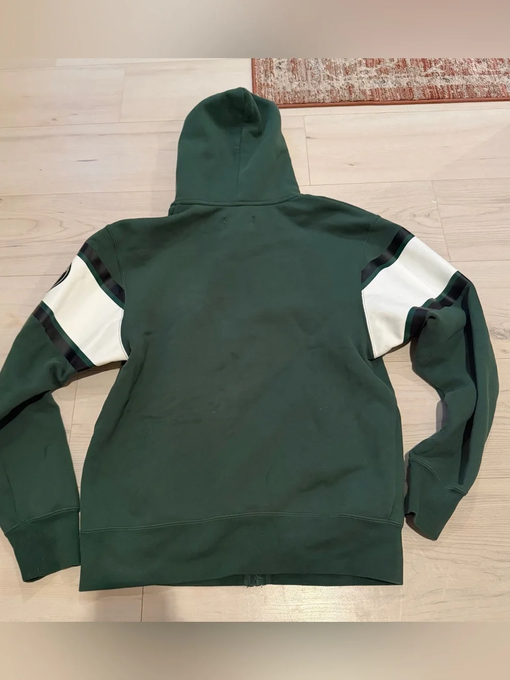 Jordan Paris Green Hoodie Sweatshirt